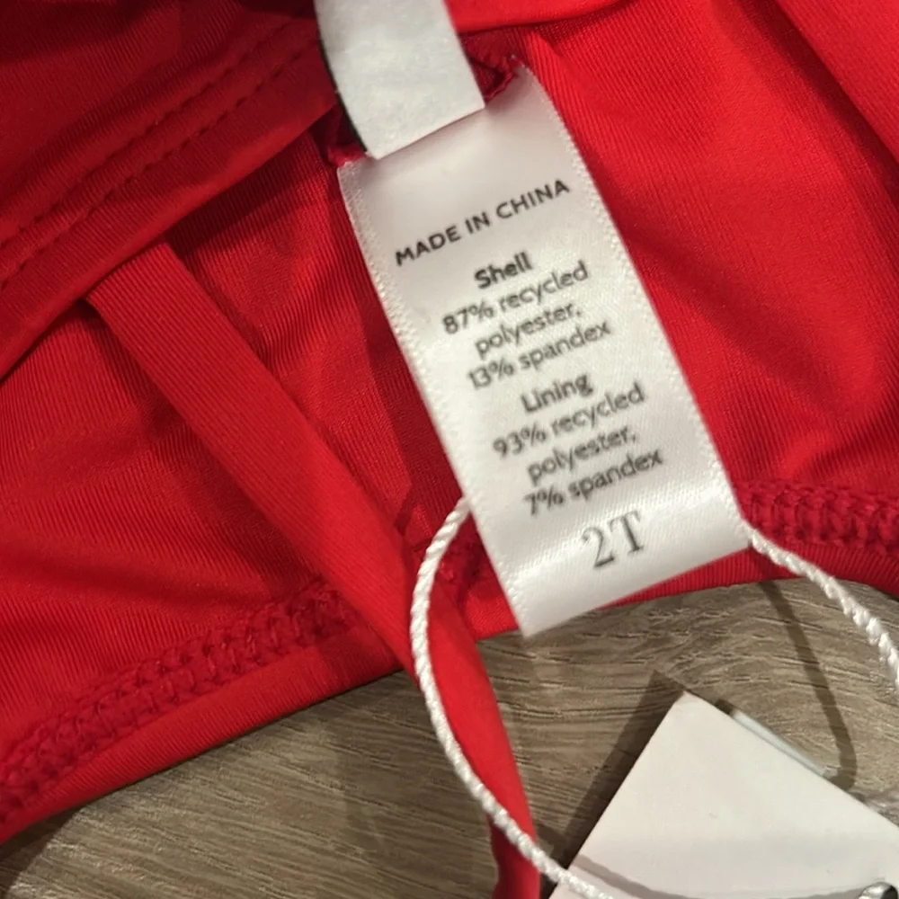 NWT Andie Swim Kids Youth Bikini Set